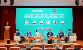 Tọa đàm “Thực hành Báo cáo Phát triển bền vững trong lĩnh vực ngân hàng với giải pháp AI”