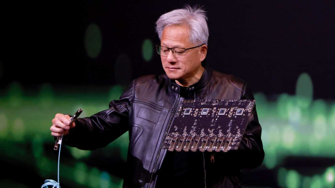 Ông Jensen Huang, Giám đốc điều hành của Nvidia.