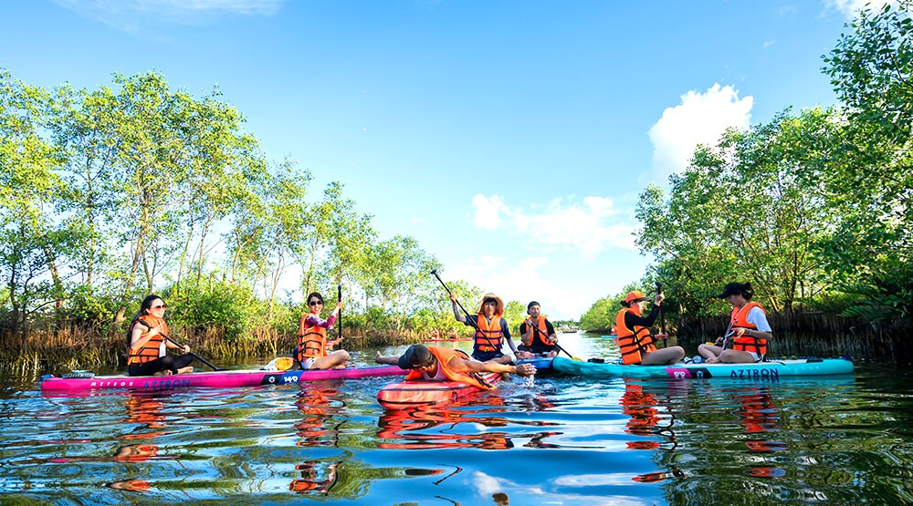 Du lịch cộng đồng ở Ngư Mỹ Thạnh đã trở thành điểm đến hấp du khách nên việc triển khai giảm thải nhựa rất có ý nghĩa trong bảo vệ hệ sinh thái ở phá Tam Giang