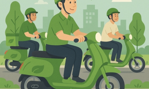 TP.HCM đề xuất chuyển đổi 400.000 xe máy xăng sang xe điện cho tài xế công nghệ 