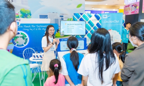 Tái chế chai - Gieo tương lai: Polytex Far Eastern cùng AEON MALL lan tỏa thông điệp sống xanh tại Eco Event 2025