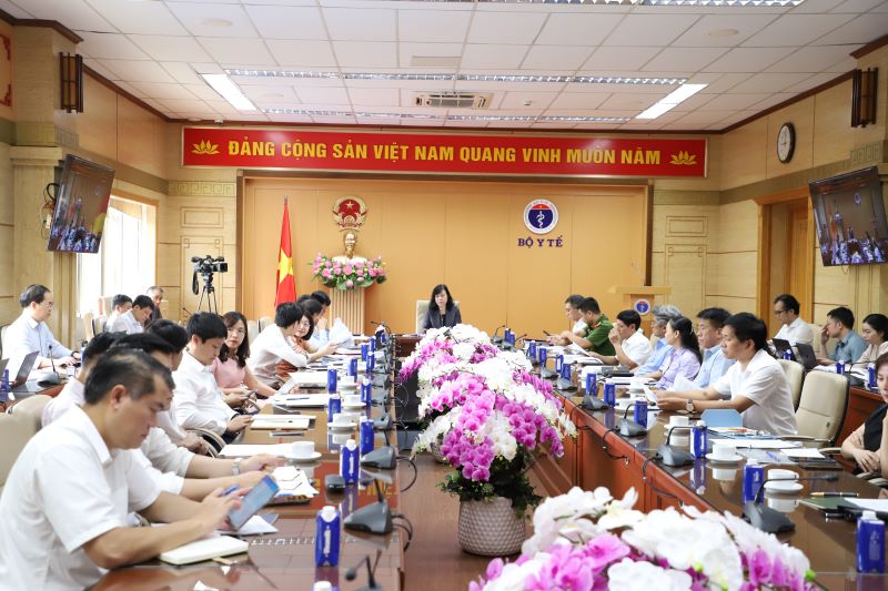 To&agrave;n cảnh hội nghị. Ảnh: MOH.