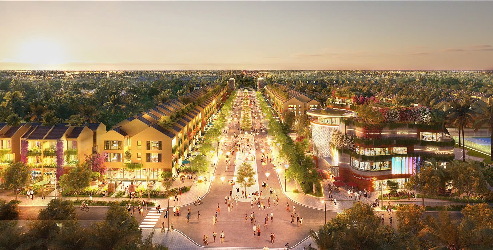 Phối cảnh dự &aacute;n Casamia Balanca Hoi An.