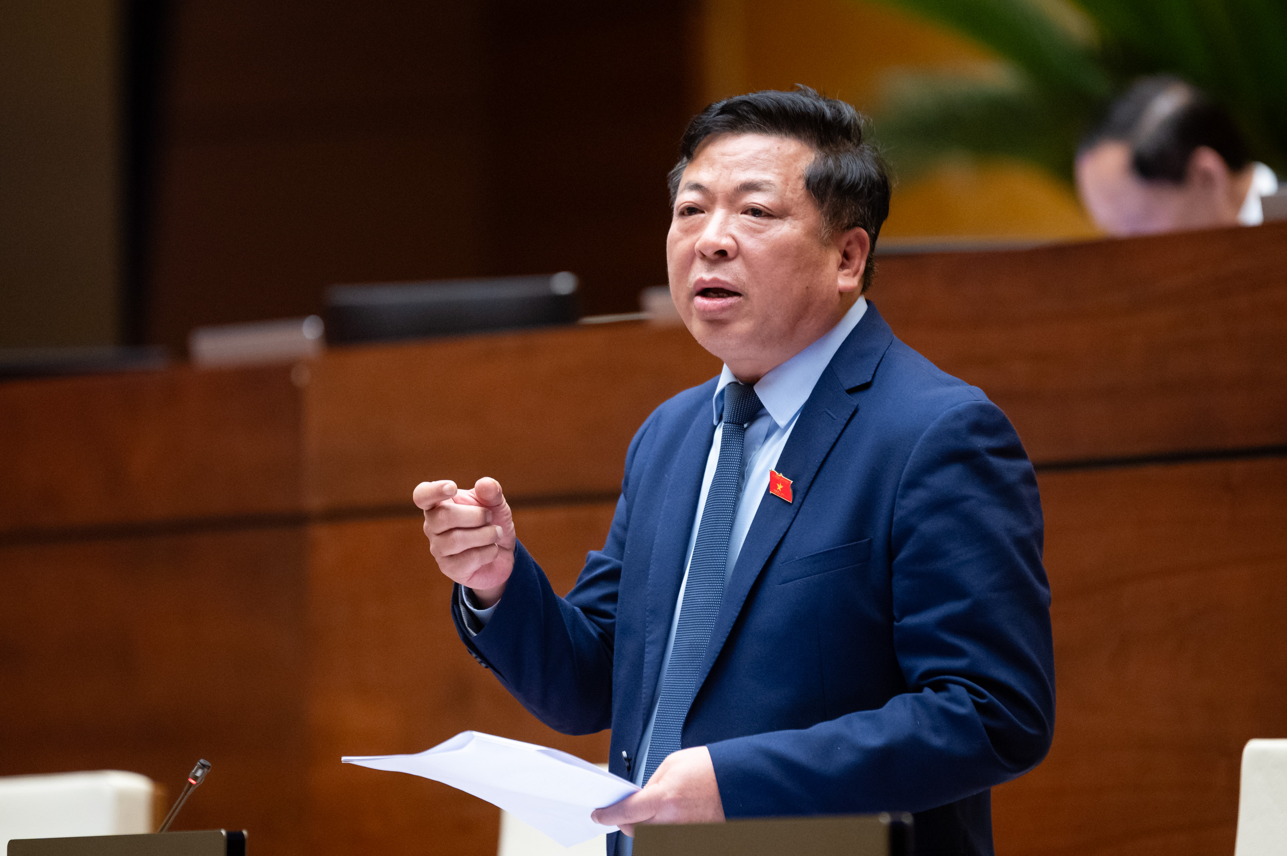 Bộ trưởng Bộ Xây dựng Trần Hồng Minh.