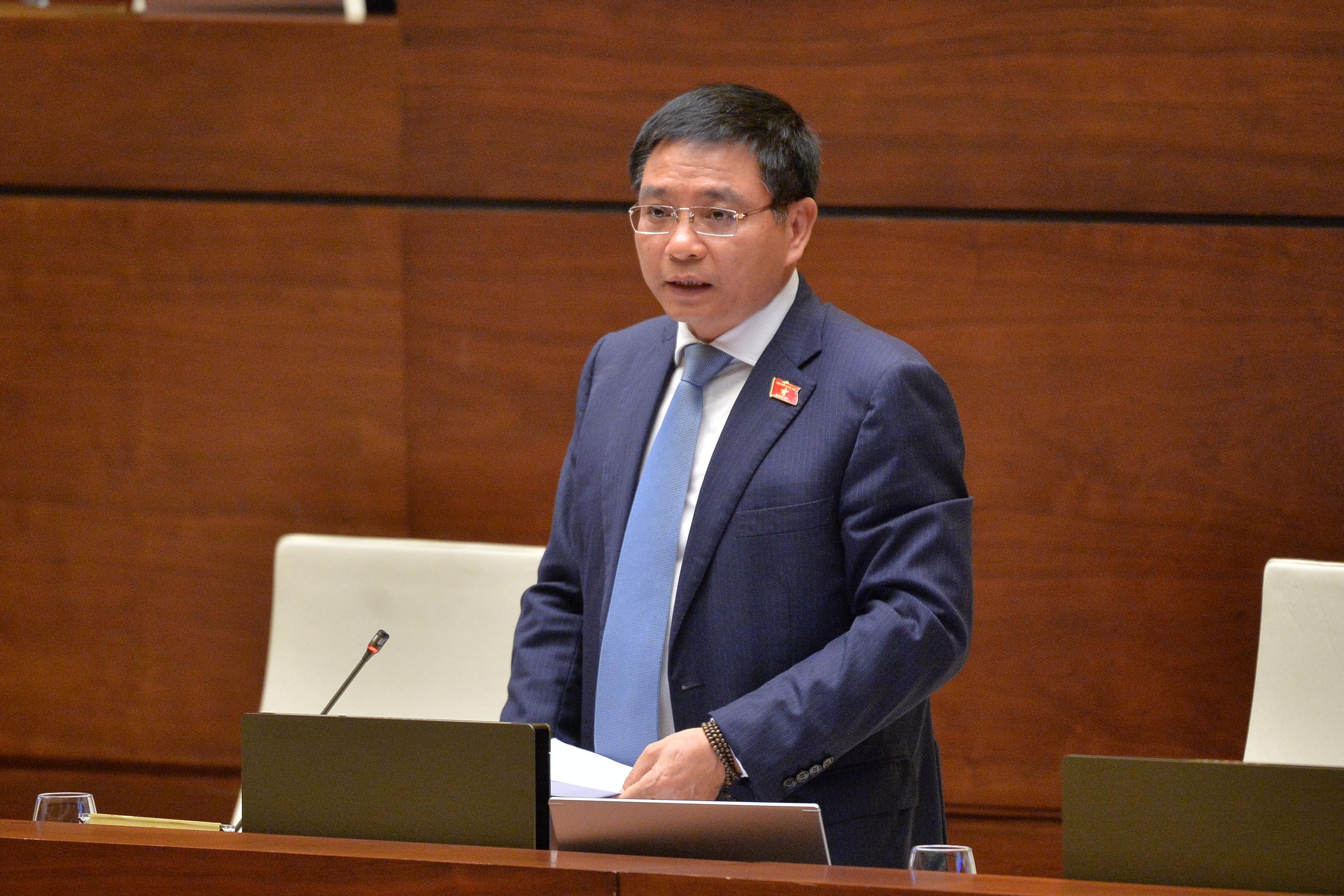 Bộ trưởng Bộ T&agrave;i ch&iacute;nh Nguy&ecirc;̃n Văn Thắng.