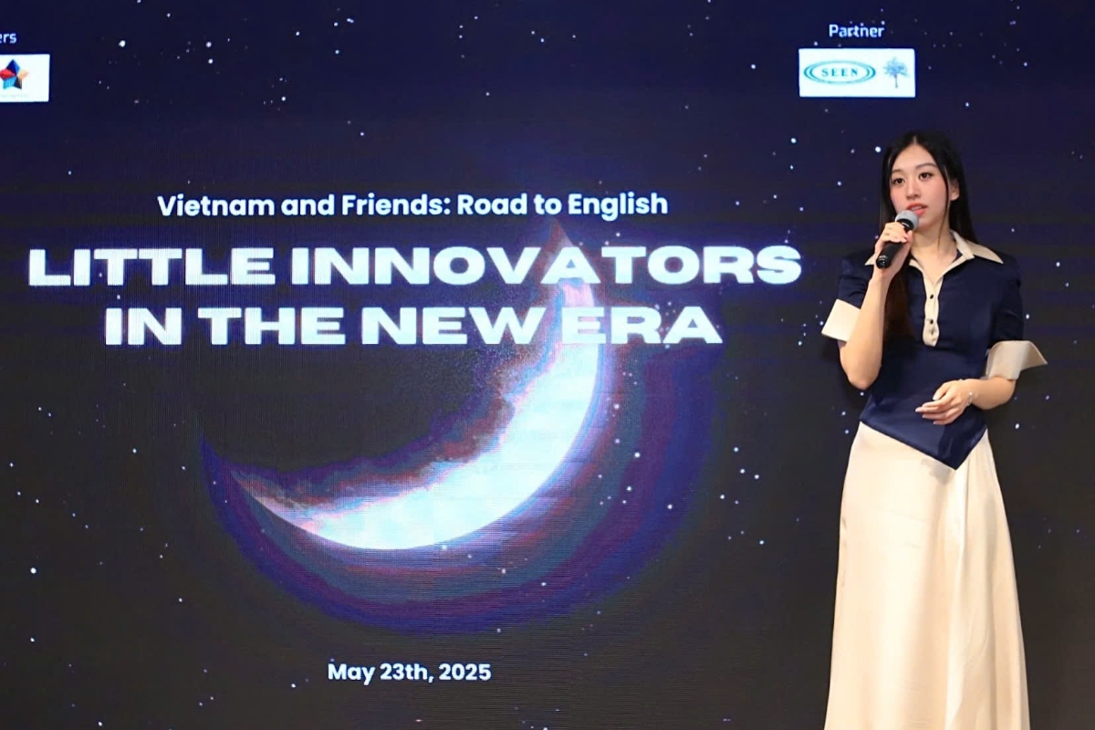 Chị B&ugrave;i Hải Vy, B&iacute; thư Đo&agrave;n Thanh ni&ecirc;n Trung t&acirc;m Đổi mới s&aacute;ng tạo Quốc gia, Bộ T&agrave;i ch&iacute;nh, cho biết: &ldquo;Road to English&rdquo; l&agrave; một minh chứng r&otilde; n&eacute;t cho thấy, với sự hỗ trợ ph&ugrave; hợp, mọi giới hạn đều c&oacute; thể được vượt qua.