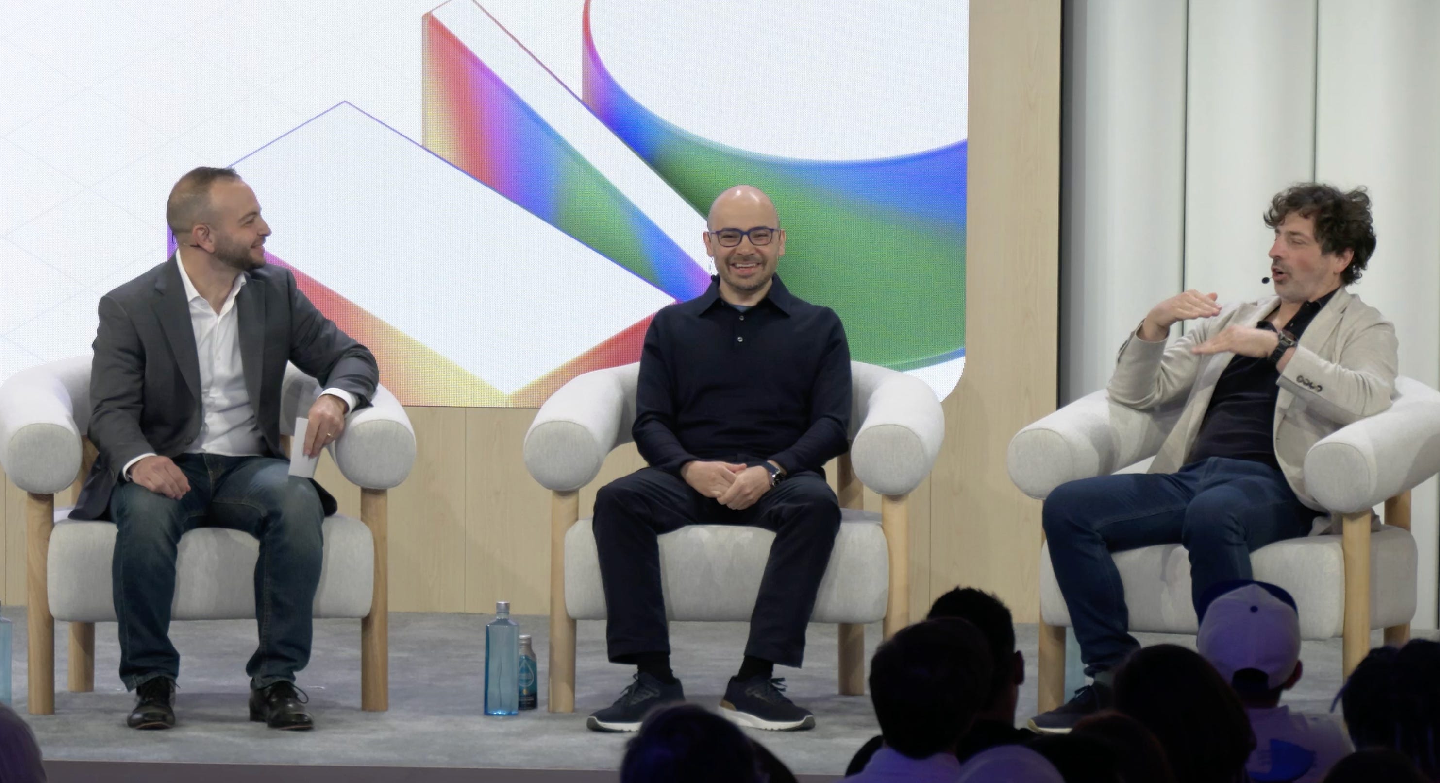 Ông Sergey Brin chia sẻ tại sự kiện Google I/O