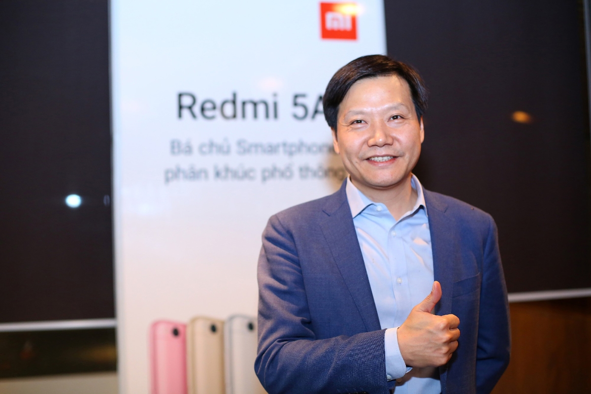 &Ocirc;ng Lei Jun, Chủ tịch ki&ecirc;m Gi&aacute;m đốc Điều h&agrave;nh Xiaomi.