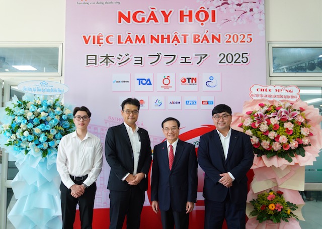 Các đối tác nước ngoài tại Ngày hội việc làm Nhật Bản năm 2025.