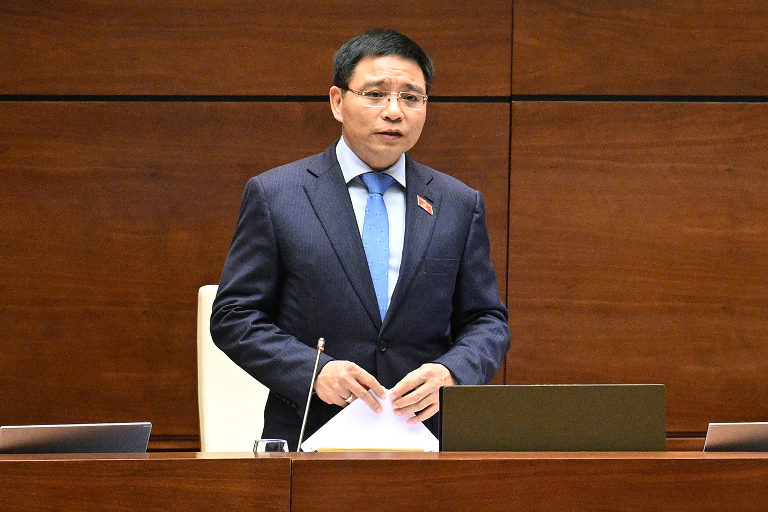 Bộ trưởng Bộ T&agrave;i ch&iacute;nh Nguyễn Văn Thắng.