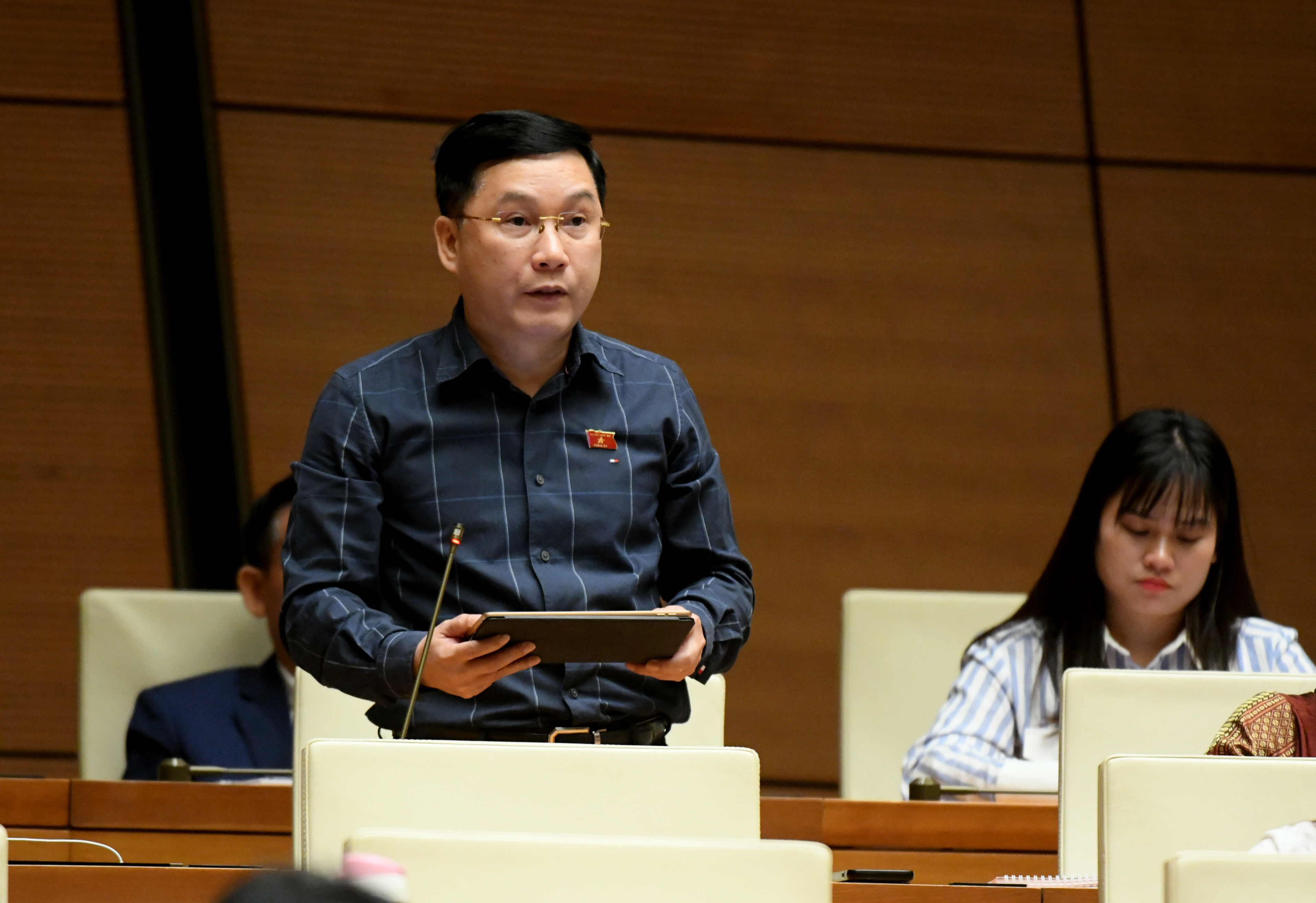 Đại biểu Lê Hoàng Anh, đoàn Gia Lai.