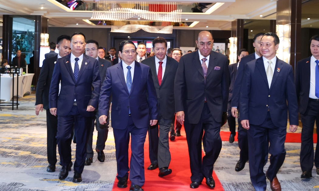 Thủ tướng Phạm Minh Chính dự Diễn đàn Lãnh đạo và Đối tác ASEAN - Ảnh: VGP