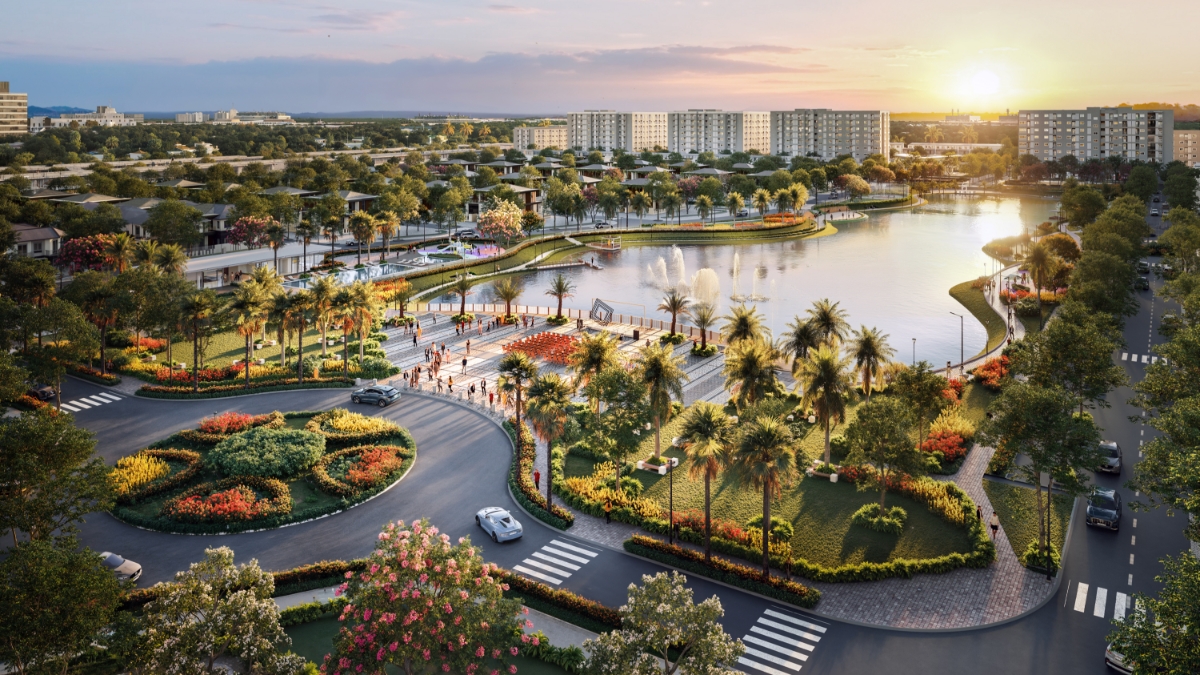 Nam Long II Central Lake l&agrave; minh chứng sống động cho m&ocirc; h&igrave;nh đ&ocirc; thị t&iacute;ch hợp chuẩn mực.