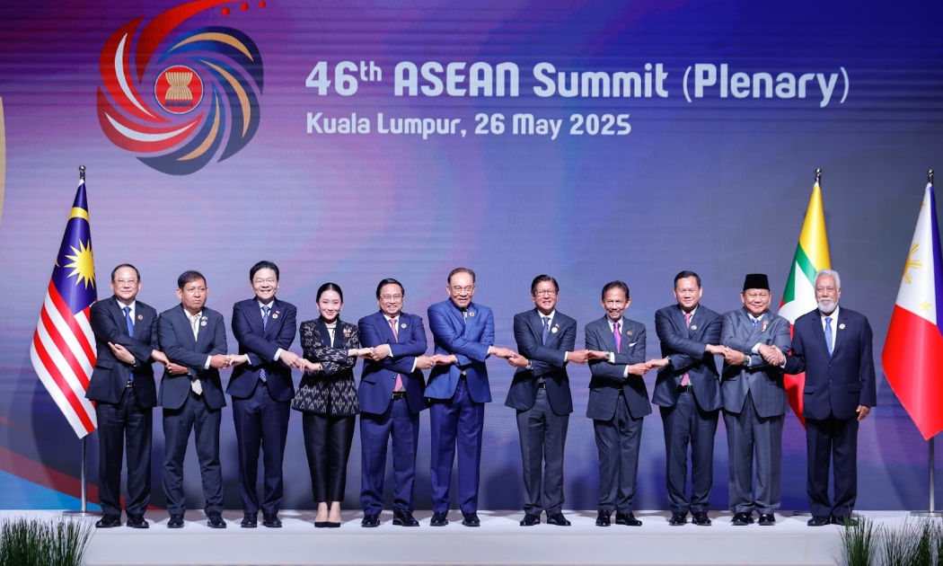 Hội nghị Cấp cao ASEAN lần thứ 46 và các hội nghị cấp cao liên quan khai mạc sáng 26/5 tại Trung tâm Hội nghị Kuala Lumpur Ảnh: VGP