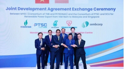 Vietnam, Malaysia, Singapore reached agreement on renewable energy cooperation 