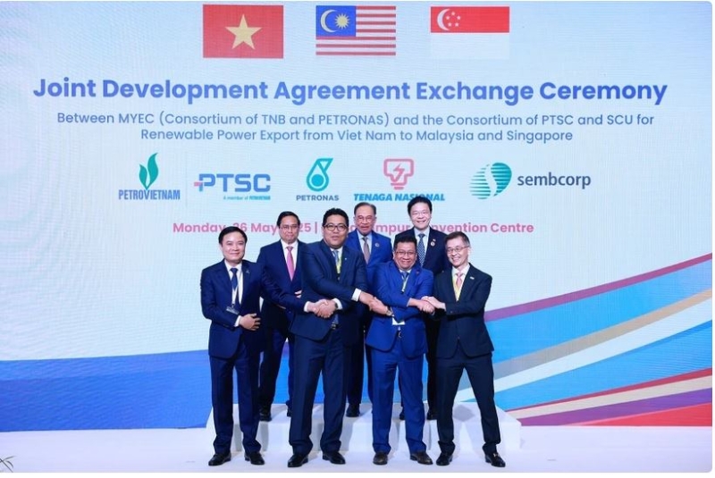 Vietnam, Malaysia, Singapore reached agreement on renewable energy cooperation 