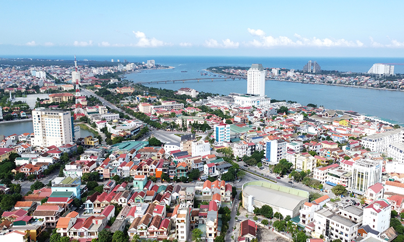 Một góc thành phố Đồng Hới