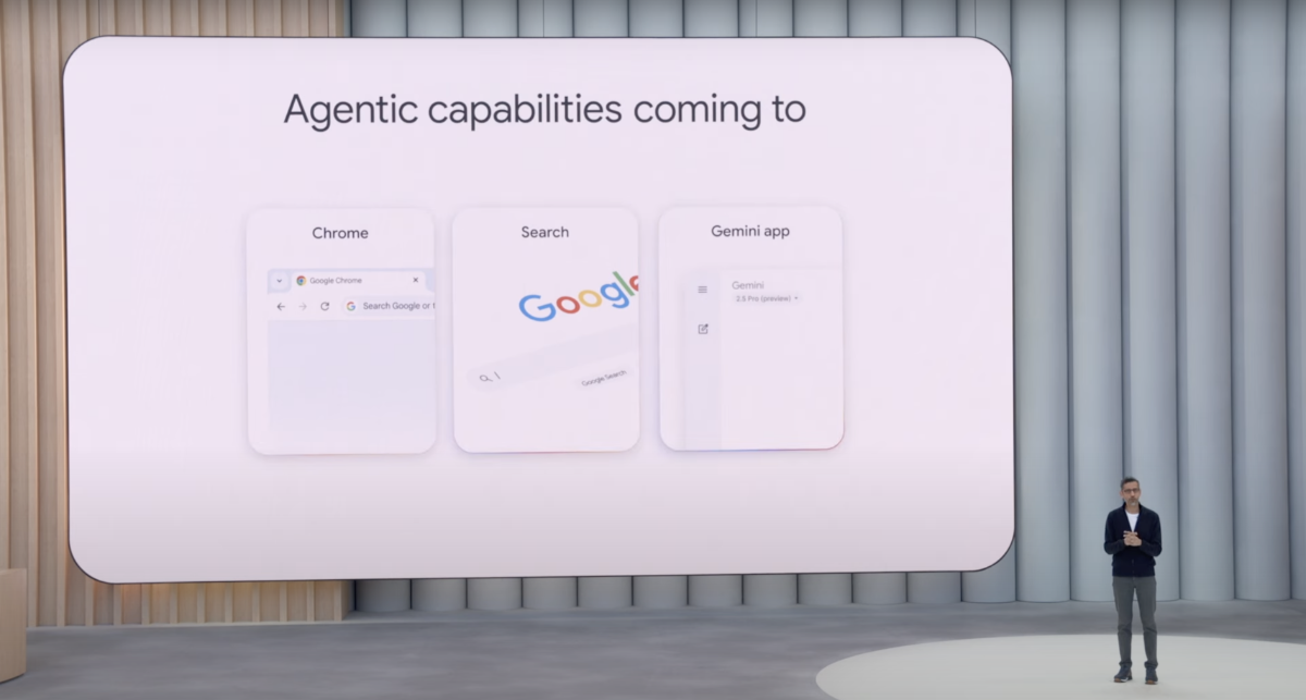 Google nỗ lực t&iacute;ch hợp nhiều t&iacute;nh năng AI trong Google Search suốt một năm trở lại đ&acirc;y.&nbsp;