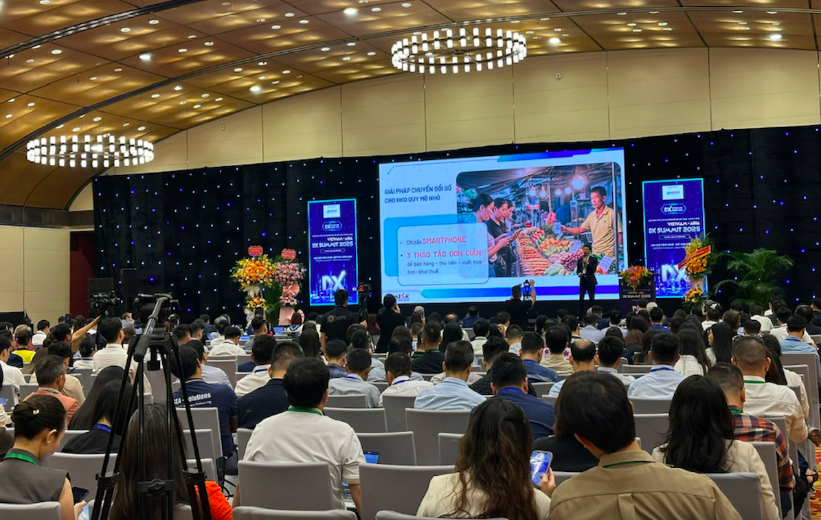 L&atilde;nh đạo Misa chia sẻ về kế hoạch triển khai chuyển đổi số cho h&agrave;ng triệu hộ kinh doanh c&aacute; thể.