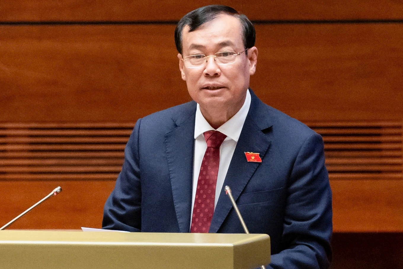 Chủ nhiệm Ủy ban Quốc phòng, An ninh và Đối ngoại của Quốc hội Lê Tấn Tới.