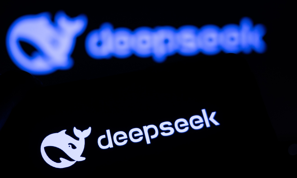 Sự xuất hiện của Deepseek đ&atilde; l&agrave;m lung lay vị thế dẫn đầu lĩnh vực AI của Mỹ. Ảnh: Global Times