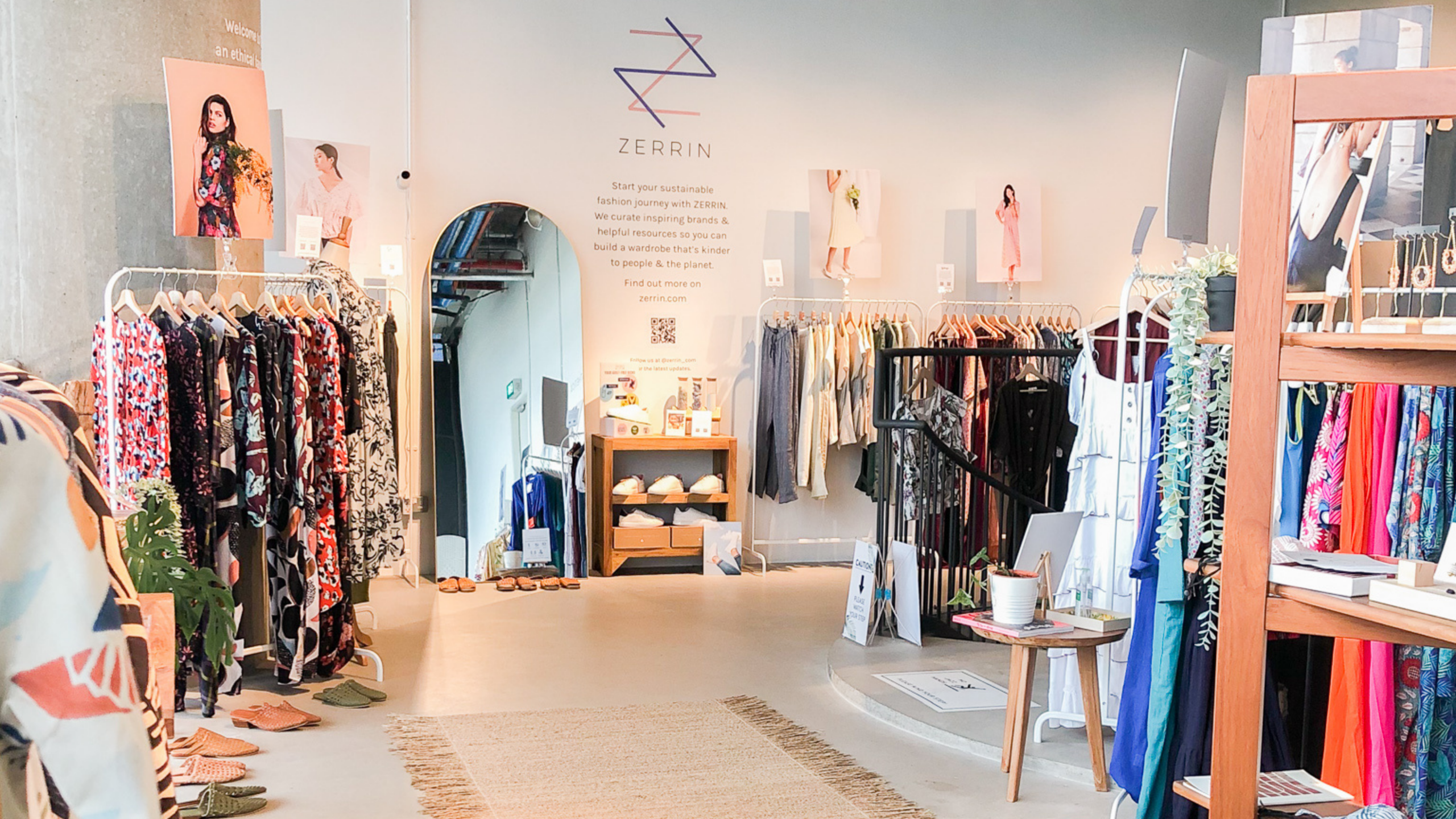 Zerrin, một thương hiệu thời trang bền vững của Singapore.