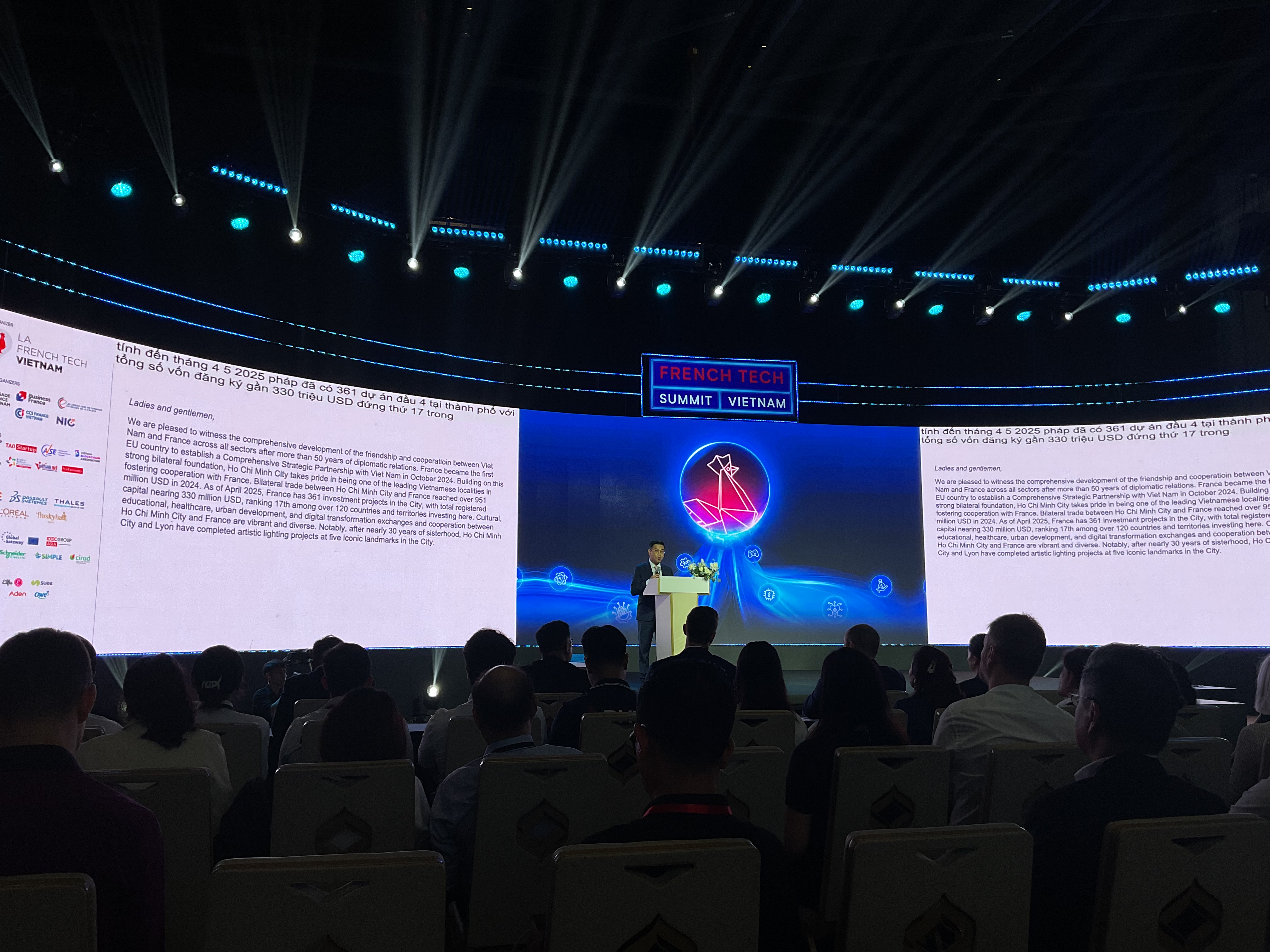 Ông Nguyễn Văn Dũng, Phó Chủ tịch Uỷ ban nhân dân TP.HCM phát biểu tại sự kiện. 