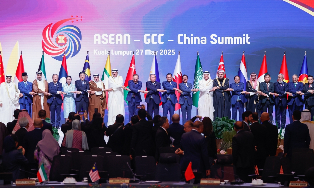 Thủ tướng Chính phủ Phạm Minh Chính và lãnh đạo các nước tham dự Hội nghị Cấp cao ASEAN-Hội đồng Hợp tác Vùng Vịnh (GCC)-Trung Quốc - Ảnh: VGP