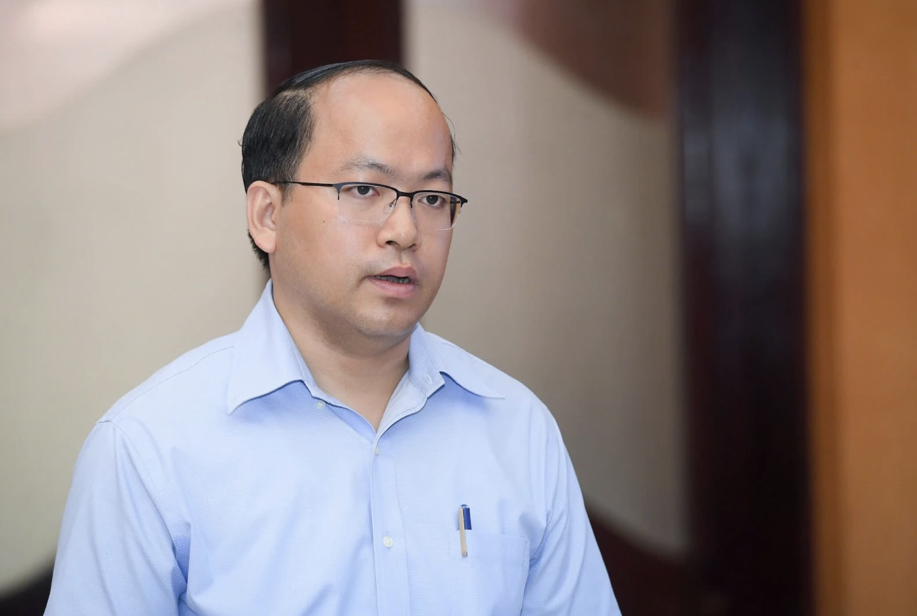 Ông Vũ Quốc Huy, Giám đốc Trung tâm Đổi mới sáng tạo Quốc gia (NIC - Bộ Tài chính).