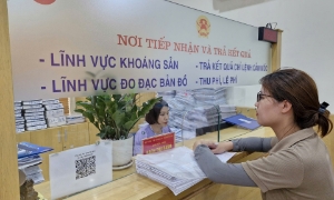 Hà Nội đang đẩy mạnh tiến trình chuyển đổi số trong công tác quản lý hành chính công. Ảnh minh họa