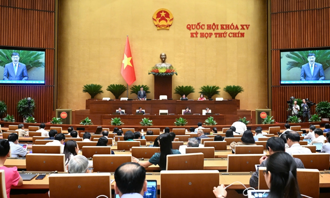 Toàn cảnh phiên họp Quốc hội sáng 29/5. Ảnh: Quochoi.vn