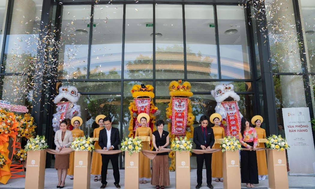 Masterise Homes chính thức khai trương văn phòng bán hàng tại Đà Nẵng, đặt tại dự án Masteri Rivera Danang.