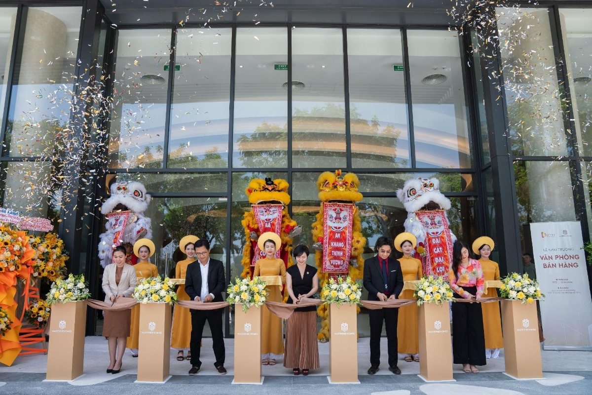 Masterise Homes chính thức khai trương văn phòng bán hàng tại Đà Nẵng, đặt tại dự án Masteri Rivera Danang.