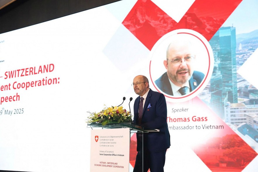 Ông Thomas Gass -  Đại sứ Thụy Sĩ tại Việt Nam: "Việt Nam là quốc gia ưu tiên trong Chương trình hợp tác và phát triển kinh tế của Chính phủ Thụy Sĩ".