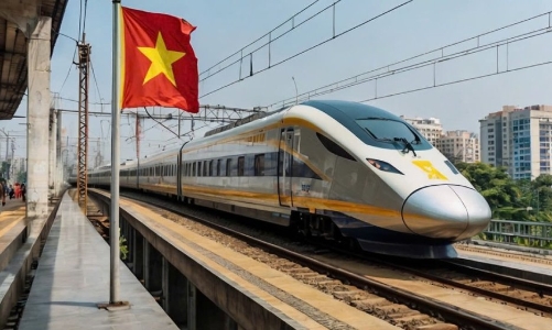 Tập đoàn Hoà Phát đầu tư 14.000 tỷ đồng để sản xuất thép ray cho đường sắt tốc độ cao