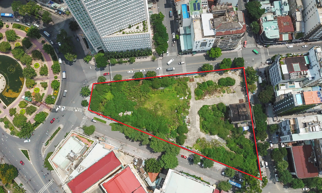 Khu đất vàng số 2-4-6 đường Hai Bà Trưng phường Bến Nghé, quận 1 TP. Hồ Chí Minh bỏ trống nhiều năm - Ảnh minh họa.