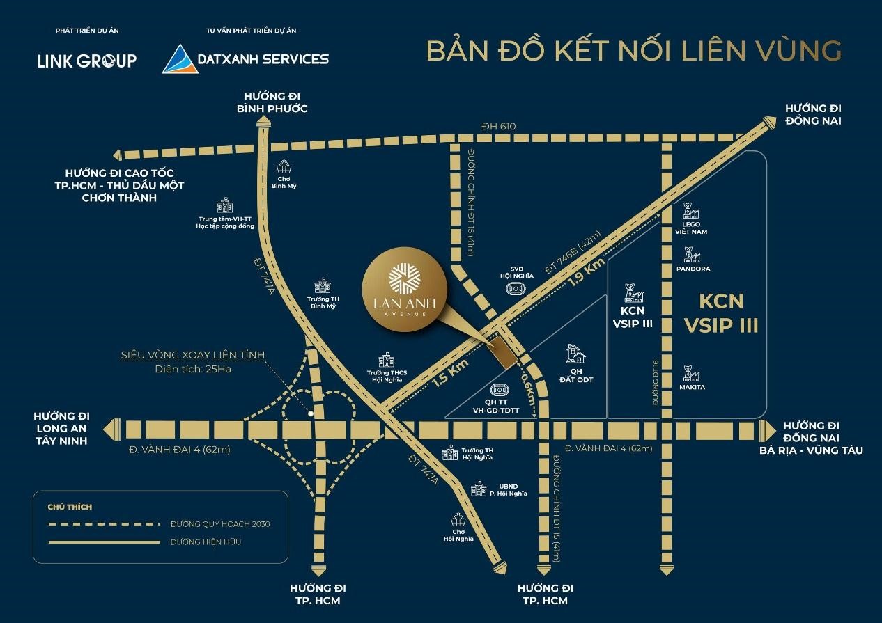 Lan Anh Avenue - Khu compound cao cấp d&agrave;nh cho chuy&ecirc;n gia sở hữu vị thế c&oacute; 1-0-2 tại B&igrave;nh Dương, c&aacute;ch &ldquo;đại bản doanh&rdquo; Lego chỉ 2 ph&uacute;t di chuyển.