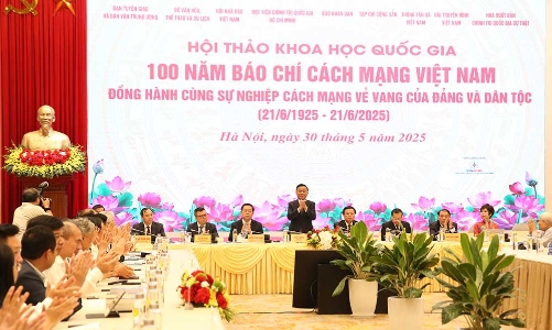 100 năm Báo chí cách mạng Việt Nam đồng hành cùng sự nghiệp vẻ vang của Đảng và dân tộc
