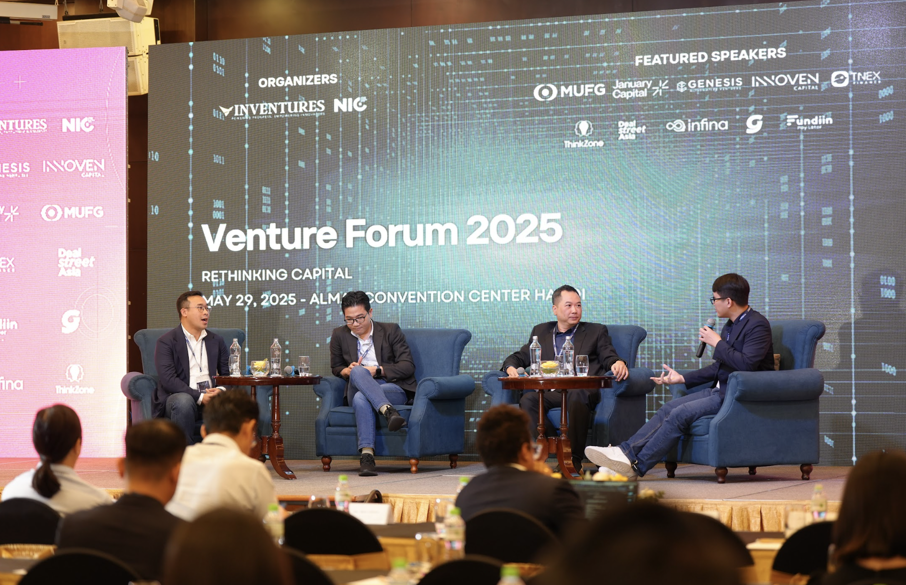 Diễn đàn đối thoại cấp cao Venture Forum 2025 do Quỹ đầu tư công nghệ VinVentures (Tập đoàn Vingroup). 