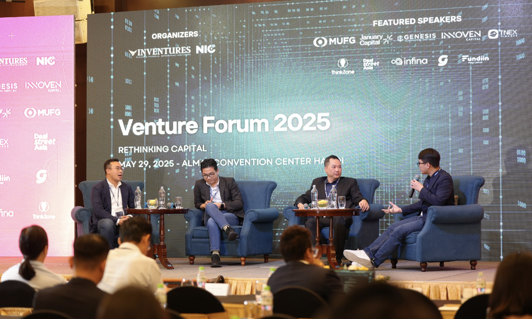 Diễn đàn đối thoại cấp cao Venture Forum 2025 do Quỹ đầu tư công nghệ VinVentures (Tập đoàn Vingroup).