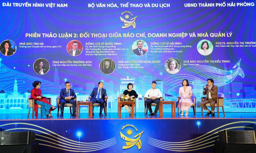  Diễn đàn “Vai trò của báo chí trong việc thúc đẩy phát triển triển các ngành công nghiệp văn hoá năm 2025”. 