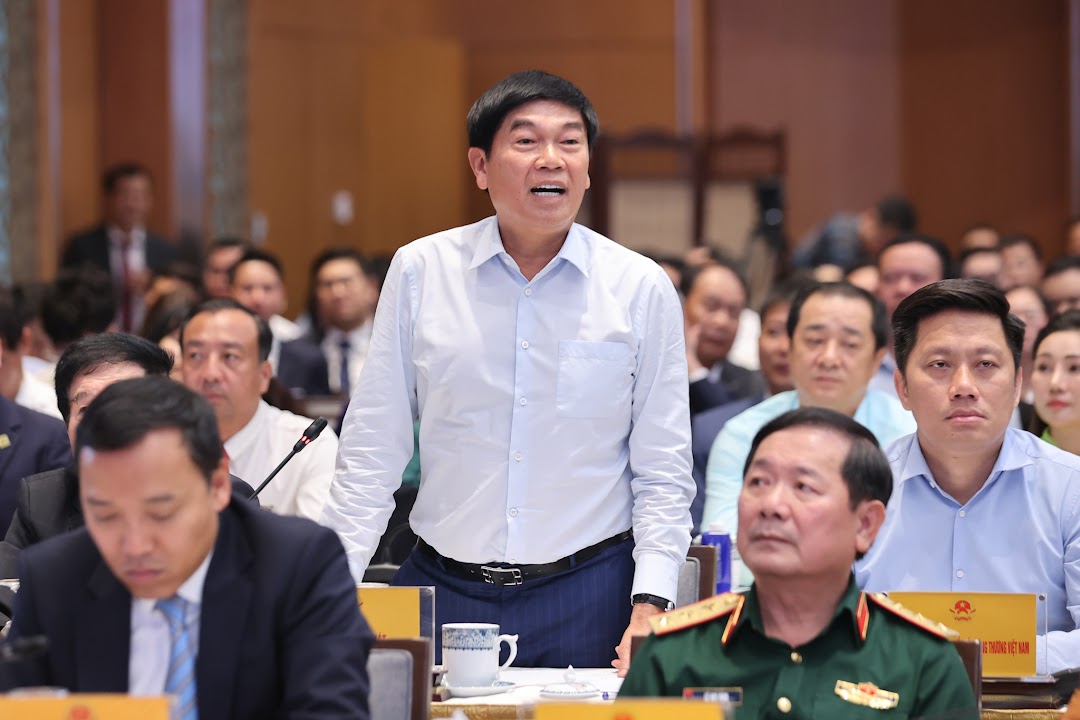 &Ocirc;ng Trần Đ&igrave;nh Long, Chủ tịch Tập đo&agrave;n H&ograve;a Ph&aacute;t, nhận định Nghị quyết 68 l&agrave; &ldquo;qu&aacute; tuyệt vời&rdquo; so với những mong ước, đề xuất của c&aacute;c doanh nghiệp lớn c&aacute;ch đ&acirc;y 6 th&aacute;ng.