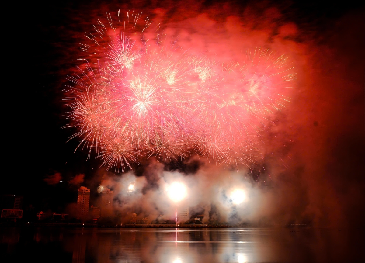 Phần thi của đội chủ nh&agrave; Việt Nam - Ảnh: Quang Hiếu