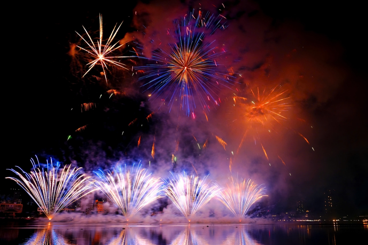 Phần thi của đội chủ nh&agrave; Việt Nam - Ảnh: Quang Hiếu