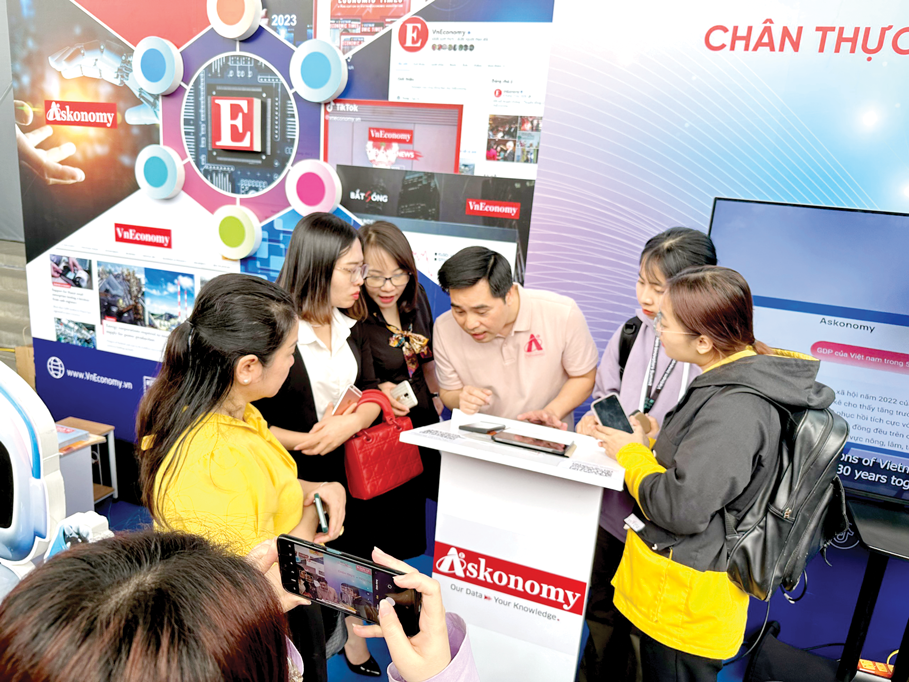 Trải nghiệm c&ocirc;ng nghệ AI tạo sinh Askonomy của VnEconomy