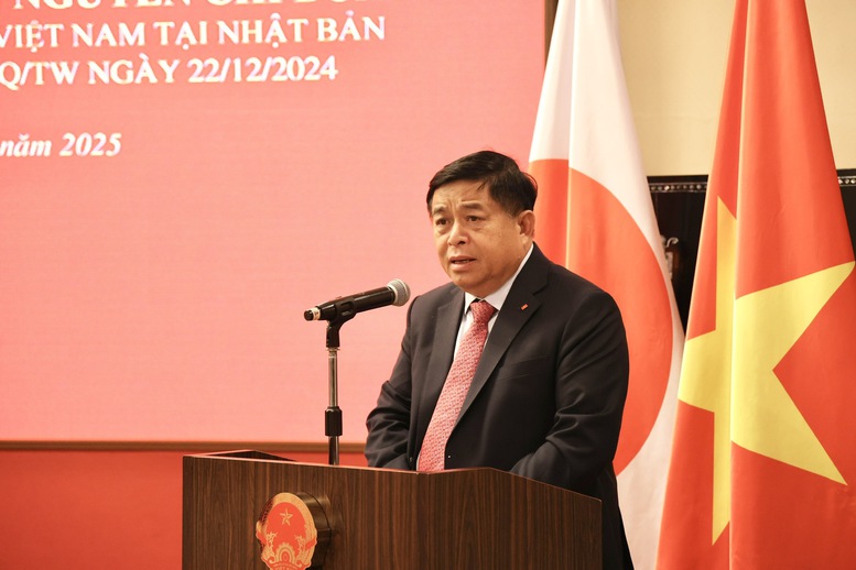 Phó Thủ tướng Nguyễn Chí Dũng đề nghị thiết lập một nền tảng chung kết nối các nhà khoa học và các nhóm nghiên cứu tại Nhật Bản. 