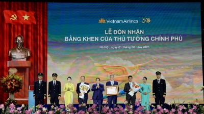 PM asks Vietnam Airlines to develop modern, green and safe aviation industry 