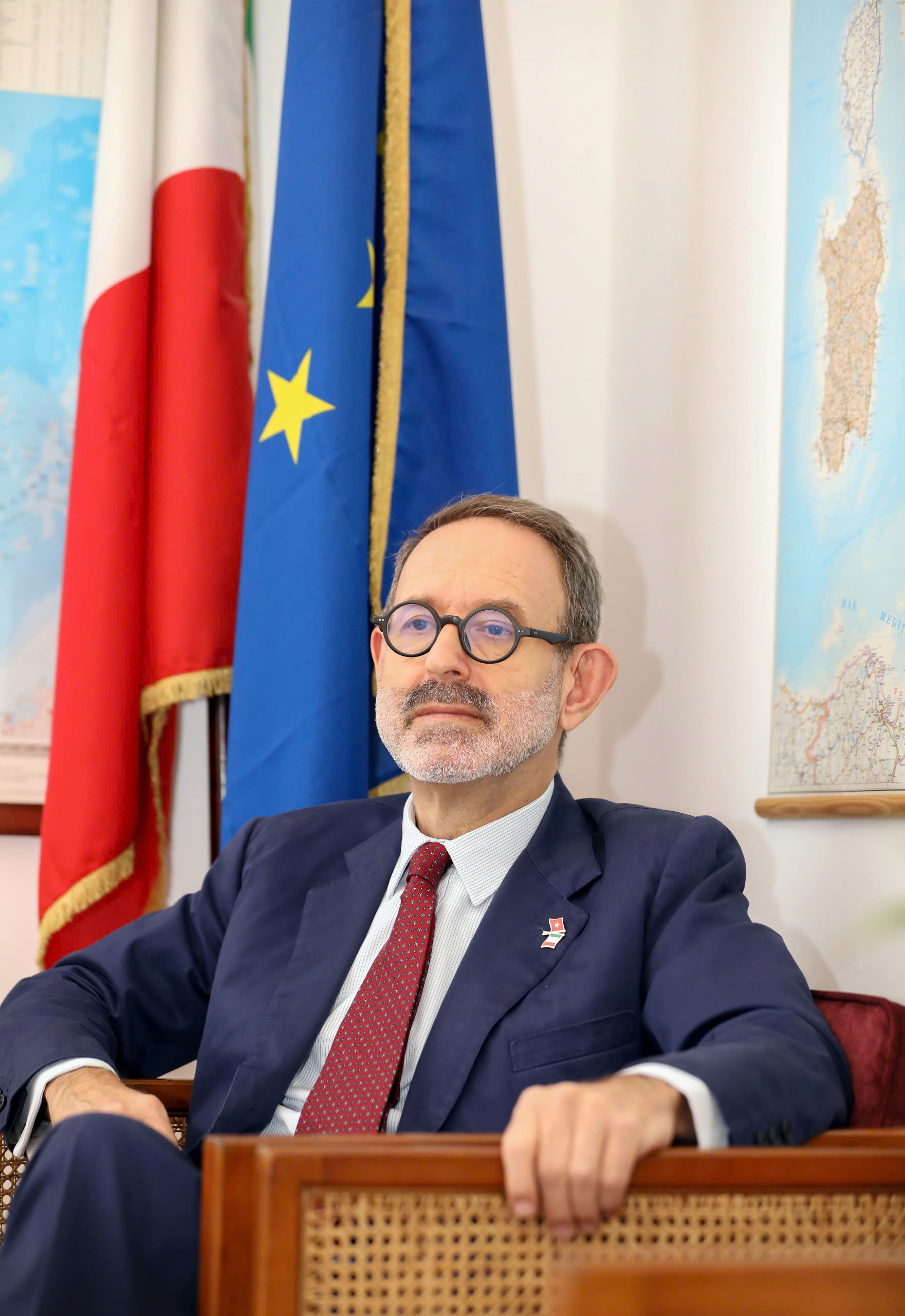 H.E. Marco della Seta, Ambassador of Italy to Vietnam. Photo: VET/Viet Dung