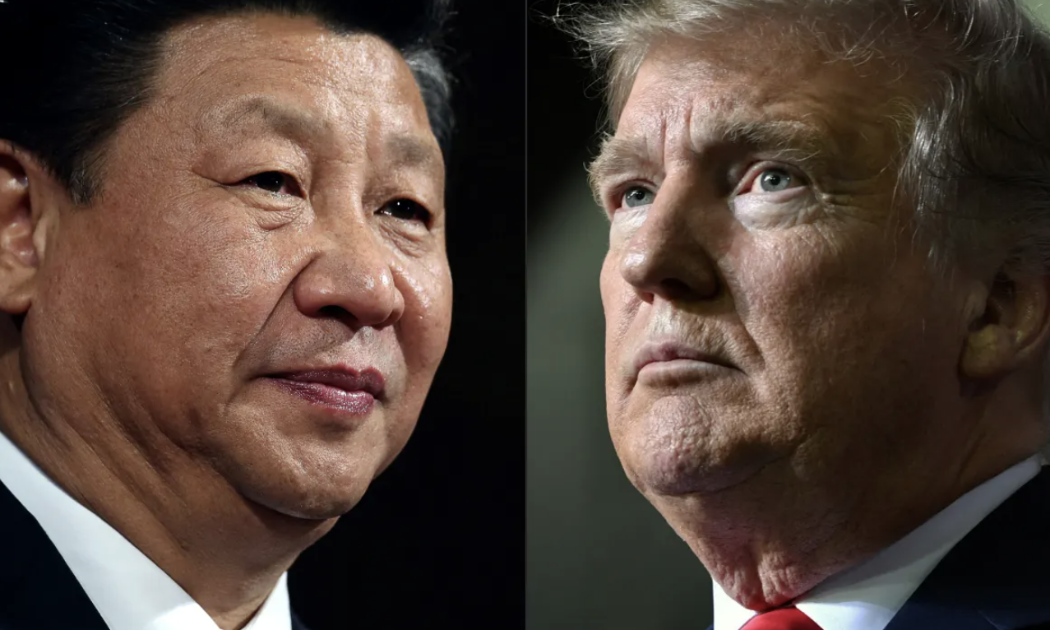 Chủ tịch Trung Quốc Tập Cận Bình (trái) và Tổng thống Mỹ Donald Trump - Ảnh: Getty/CNBC.