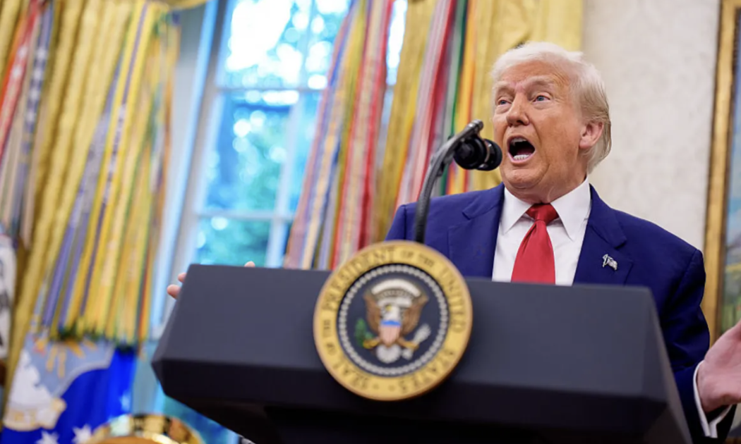 Tổng thống Mỹ Donald Trump - Ảnh: Getty/CNBC.